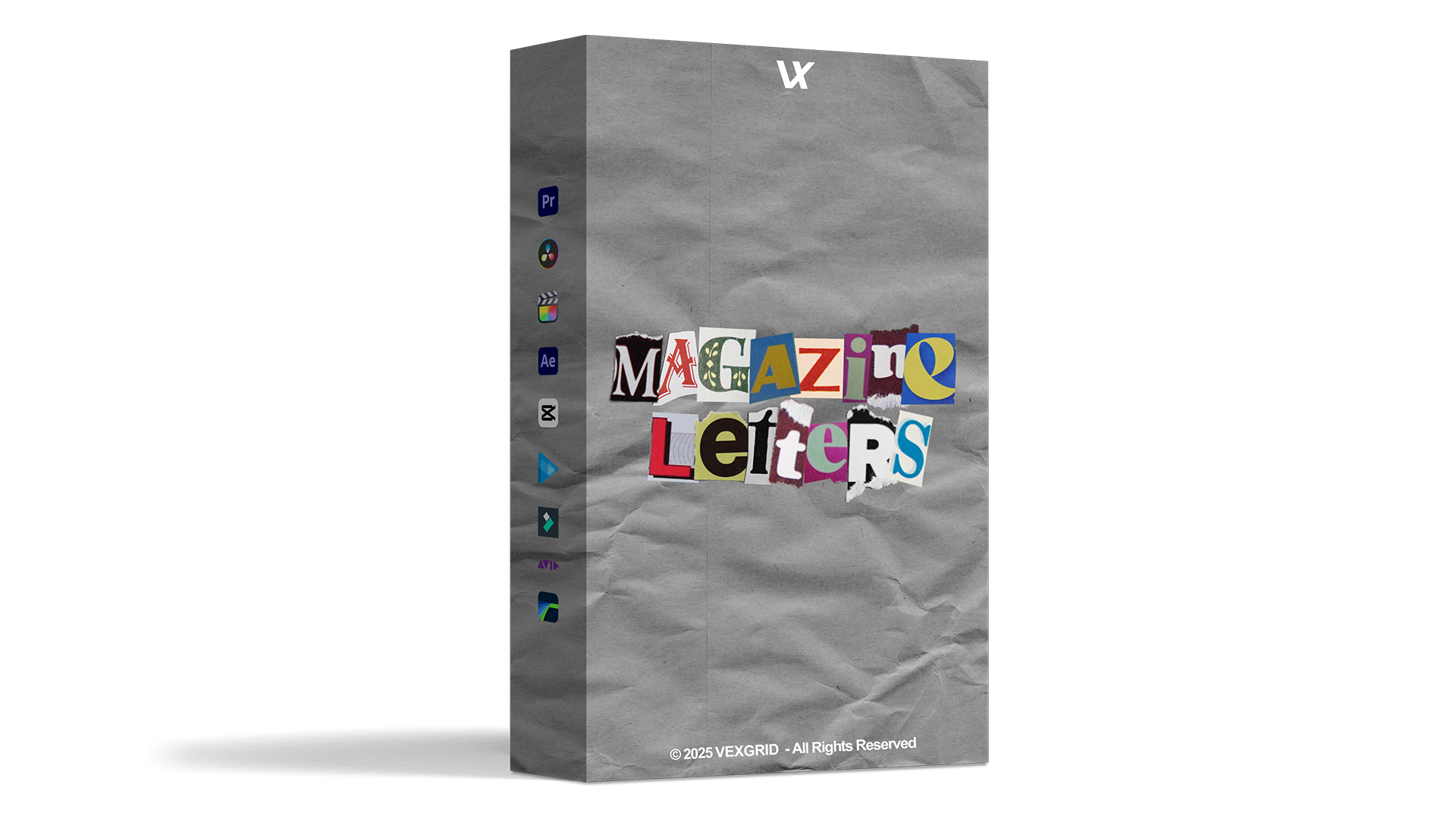 Magazine Letters Cut-Outs