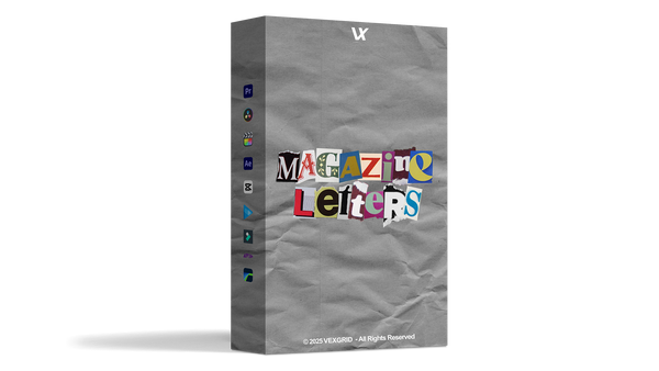 Magazine Letters Cut-Outs